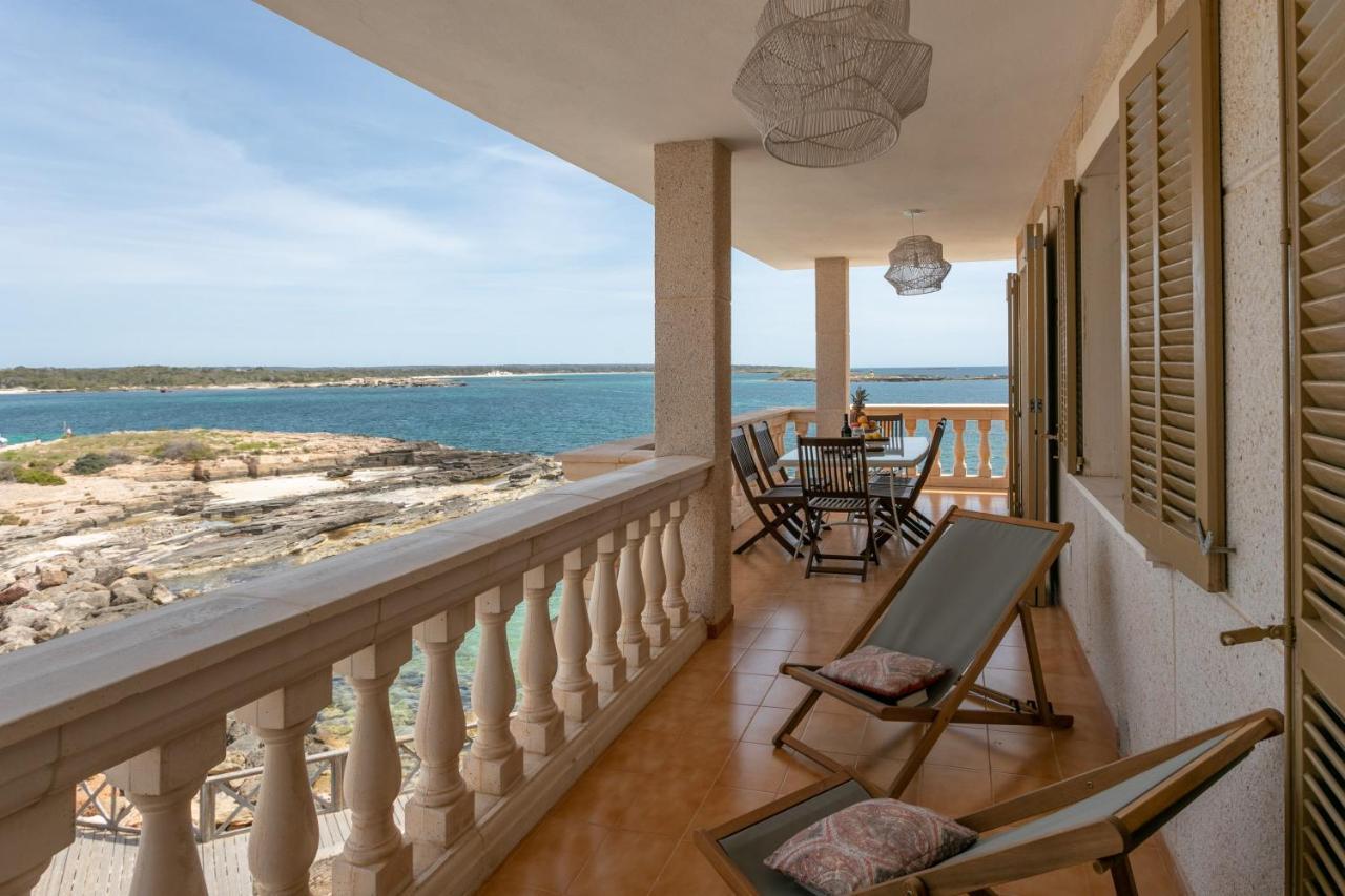 Beachfront Holiday Apartment Lotja 7 - Grupo Berna Colonia de Sant Jordi Dış mekan fotoğraf